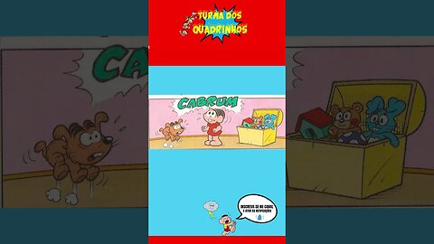 O MEDO DOS ANIMAIS -Turma da Mônica #shorts