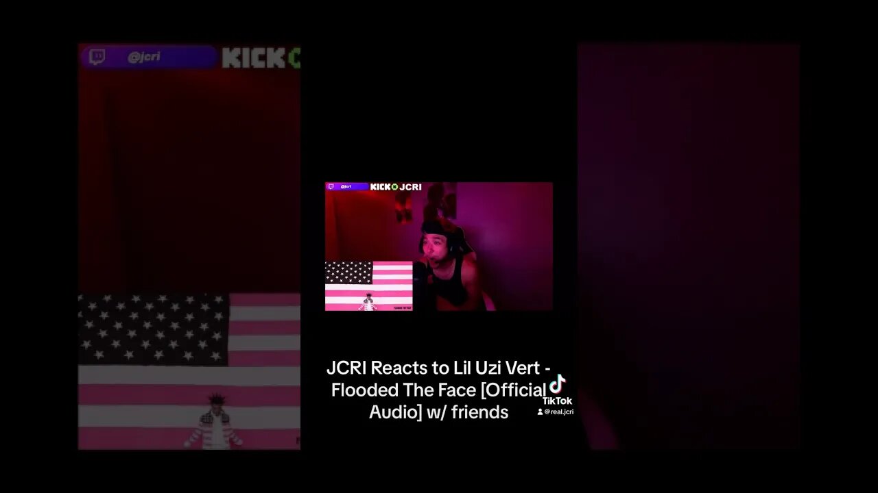 JCRI Reacts to Lil Uzi Vert - Flooded The Face [Official Audio] w/ friends #shorts
