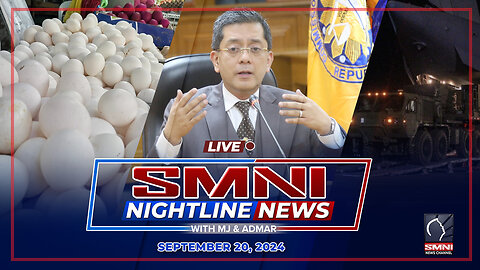 LIVE: SMNI Nightline News with Admar Vilando & MJ Mondejar | September 20, 2024