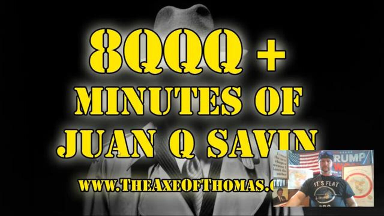 8000 + MINUTES OF JUAN O SAVIN INTERVIEWS !!! NO REPEATS !!!