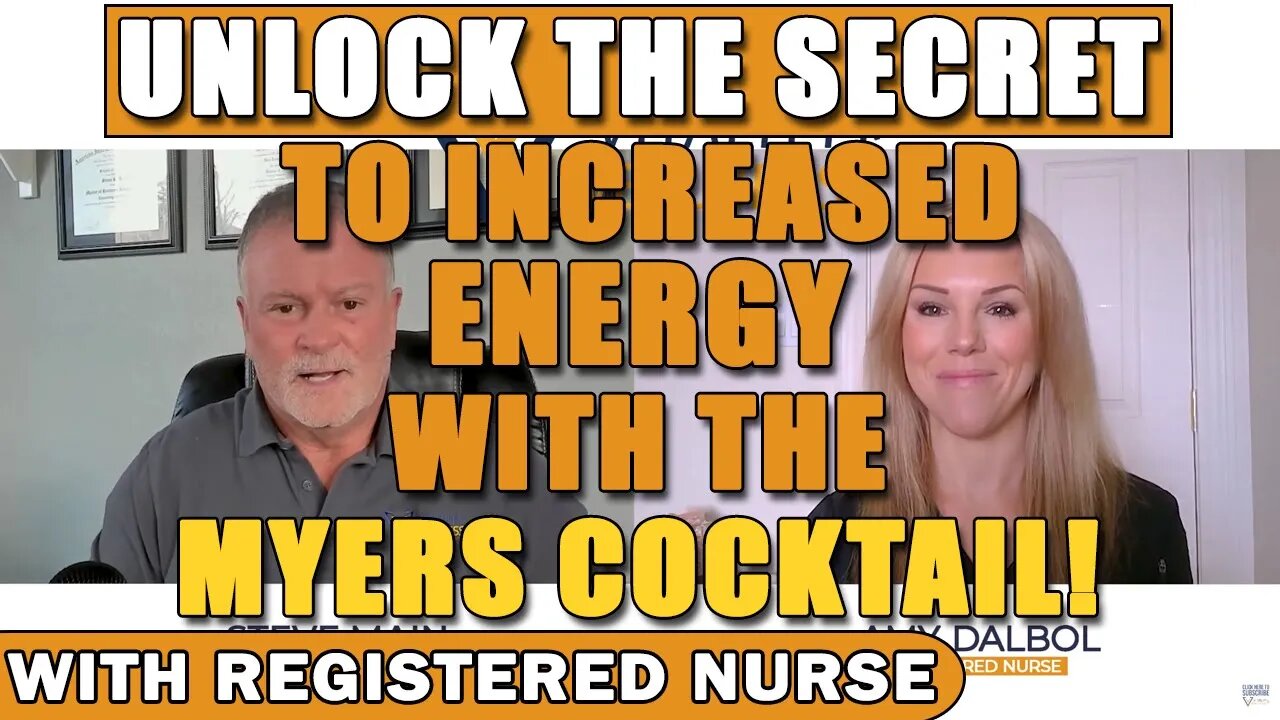 Unlock the Secret to Increased Energy with the Myers Cocktail!