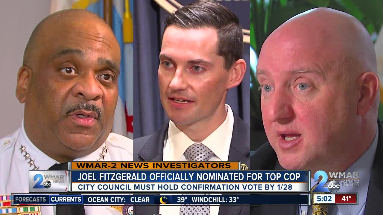 Fitzgerald nominated to be next Baltimore Police Commissioner