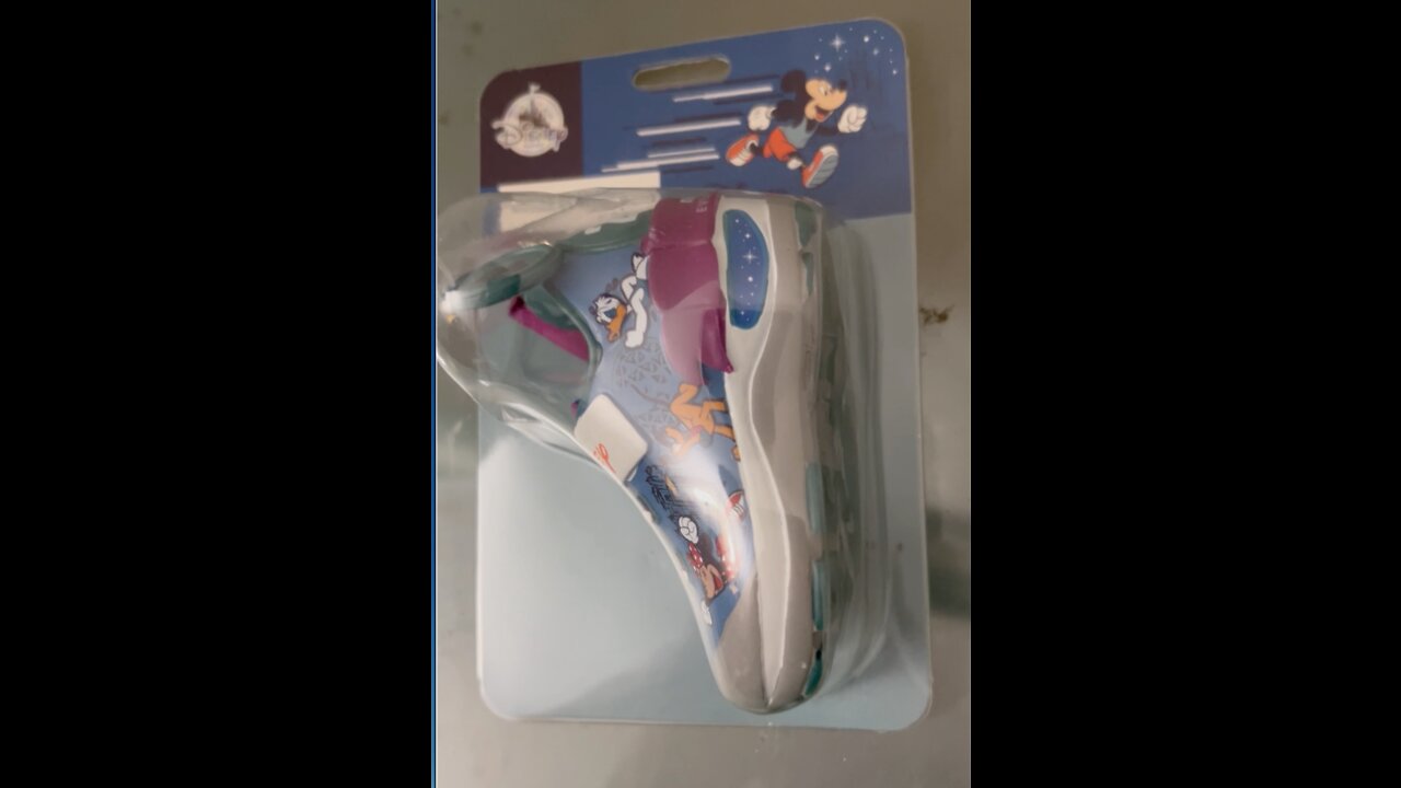 Disney Parks 2019 runDisney Sneaker Ornament #shorts