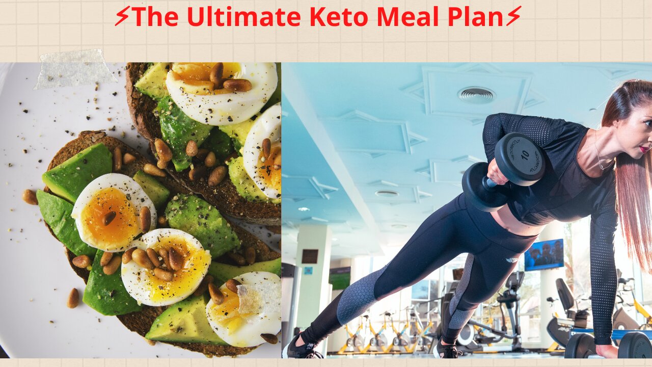 ⚡️The Ultimate Keto Meal Plan⚡️