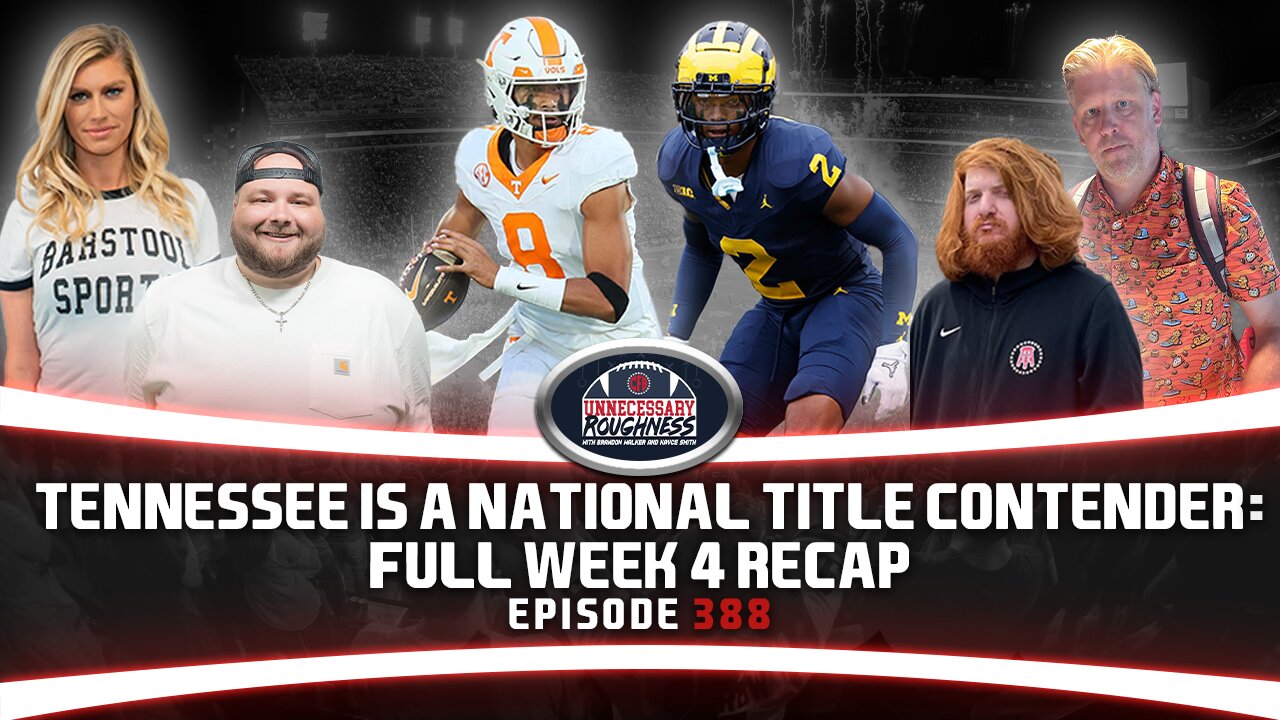 TENNESSEE IS A NATIONAL TITLE CONTENDER: FULL WEEK 4 RECAP