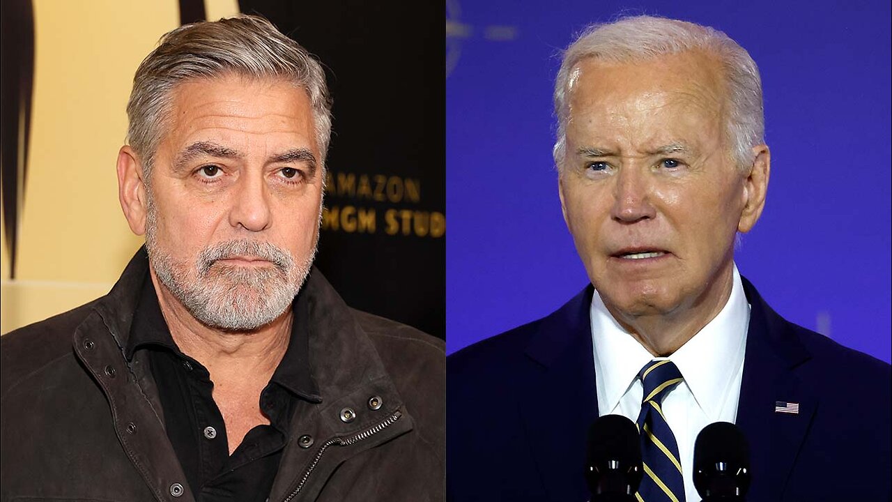 George Clooney calls for Biden to step aside