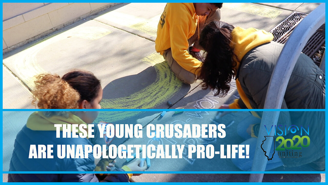 These young CRUSADERS are unapologetically PRO-LIFE!