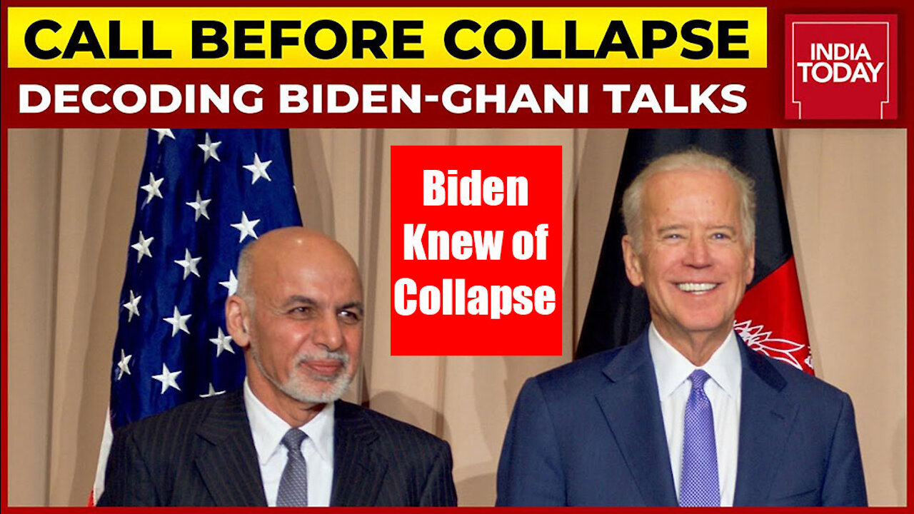 The Friday Vlog | Biden Knew of Imminent Kabul Collapse