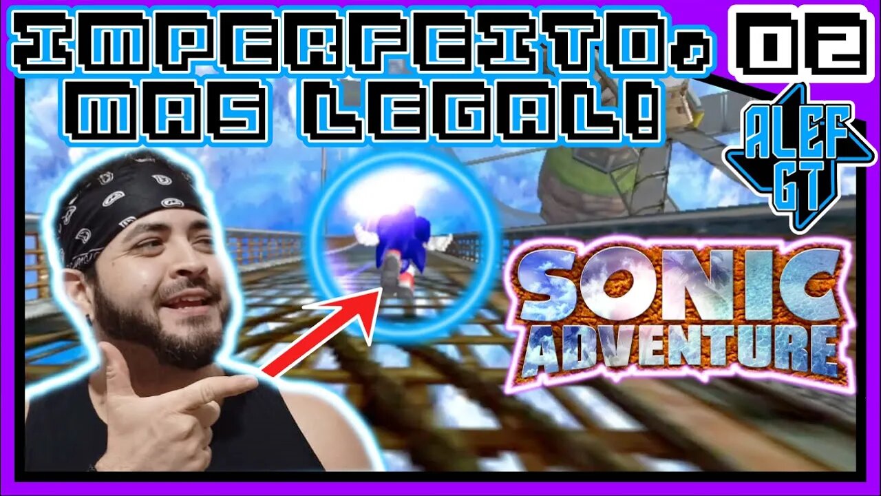 O Jogo Passa Uma Sensação De Velocidade Muito Boa! - Sonic Adventure DX PC - PT 02