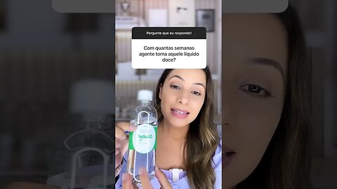 Com quantas semanas a gestante tomar o líquido doce exame da curva glicêmica?