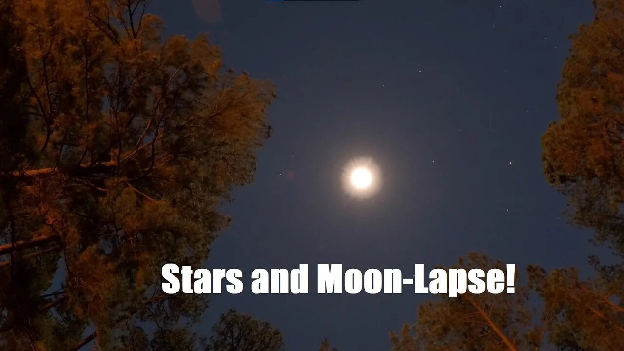 Moon and Stars Time Lapse - Pavo, Ga 01-05/06-2023