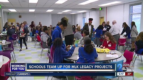 Schools in Baltimore team up for MLK legacy projects