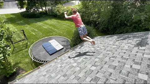 Jumping Off My Roof!