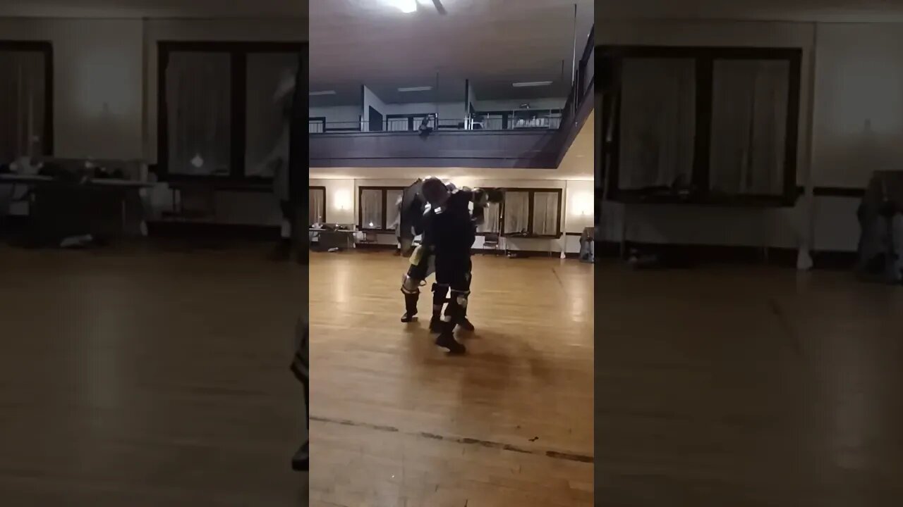 Buckler stuffing opposing Sword