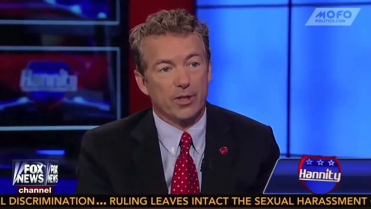 Rand Paul Expresses Support for Article V Convention of States clip from fox