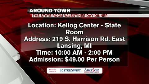 Around Town 2/13/18: State Room Valentine's Day Dinner