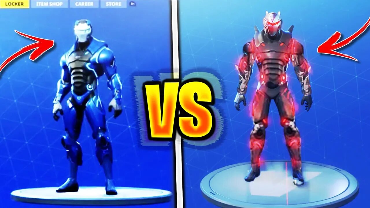 *NEW* "UPGRADED SKINS UNLOCKED" in Fortnite! Season 4 "UPGRADED CARBIDE Vs UPGRADED OMEGA" GAMEPLAY!