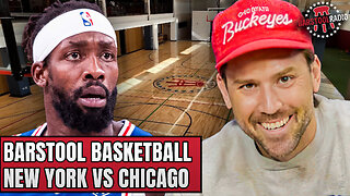 Barstool New York vs Barstool Chicago in Basketball...Who Wins?