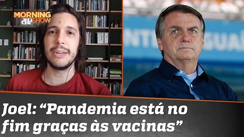 Bolsonaro diz que a pandemia está no finalzinho e que o Brasil é um dos que melhor se saíram