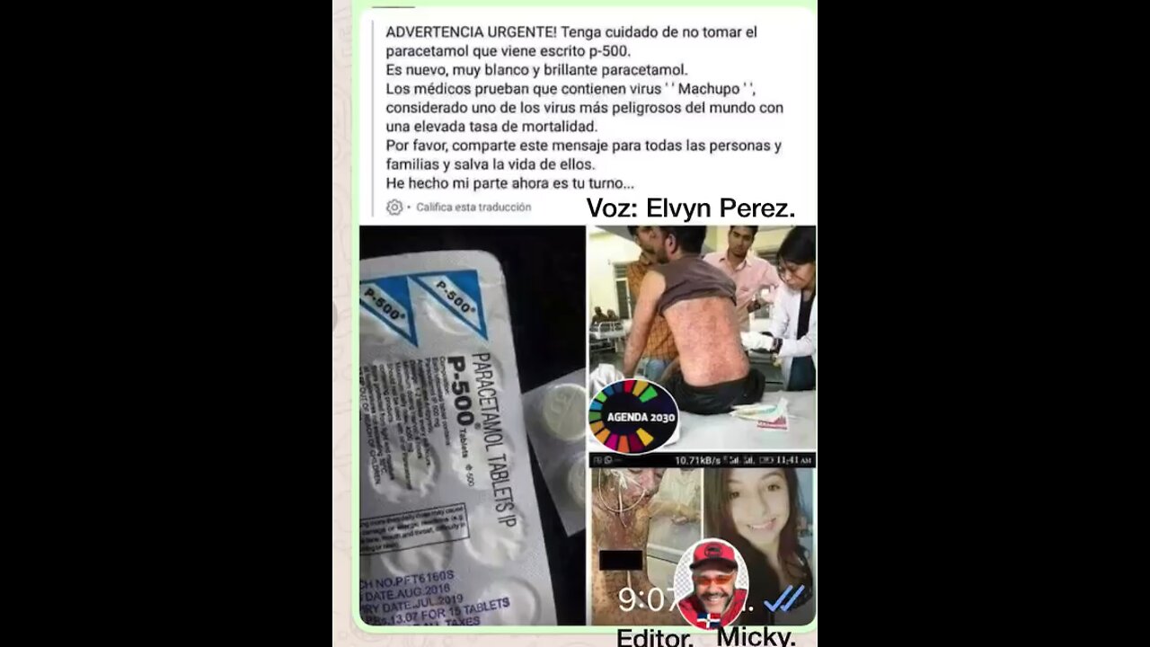 Parasetamol y rendicivil — elvyn Perez
