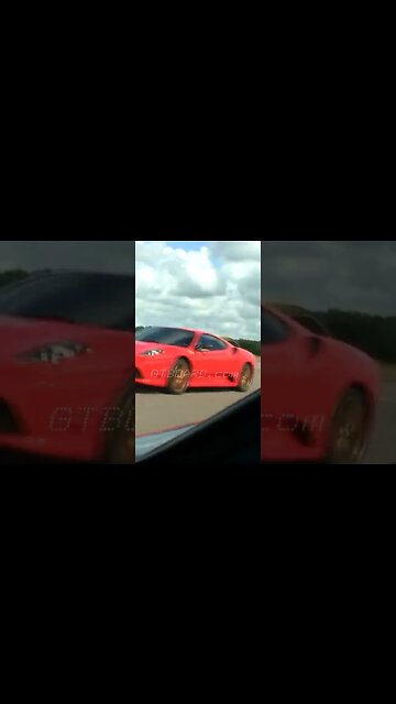 A brutal Ferrari massacre! Ferrari 430 Scuderia vs Koenigsegg CCX