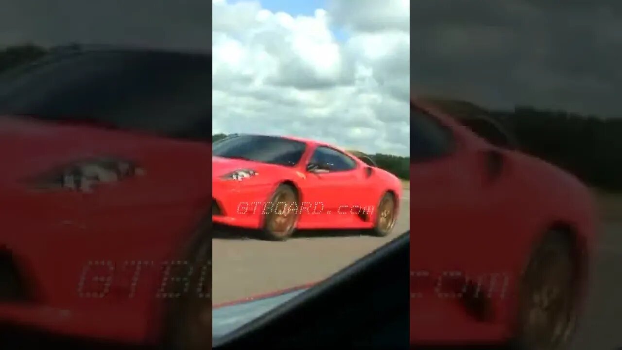 A brutal Ferrari massacre! Ferrari 430 Scuderia vs Koenigsegg CCX