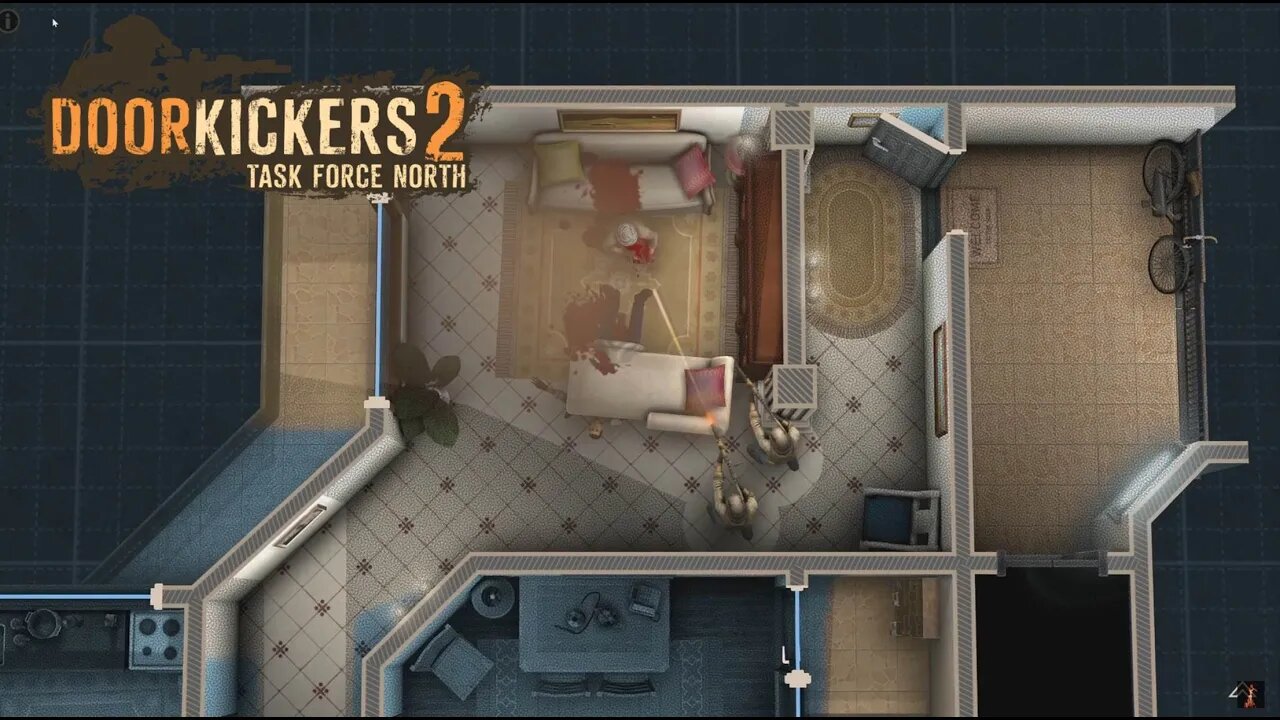 Dangerous 2-Man Apartment Search & Destroy l Door Kickers 2 CQC Tactics & Techniques