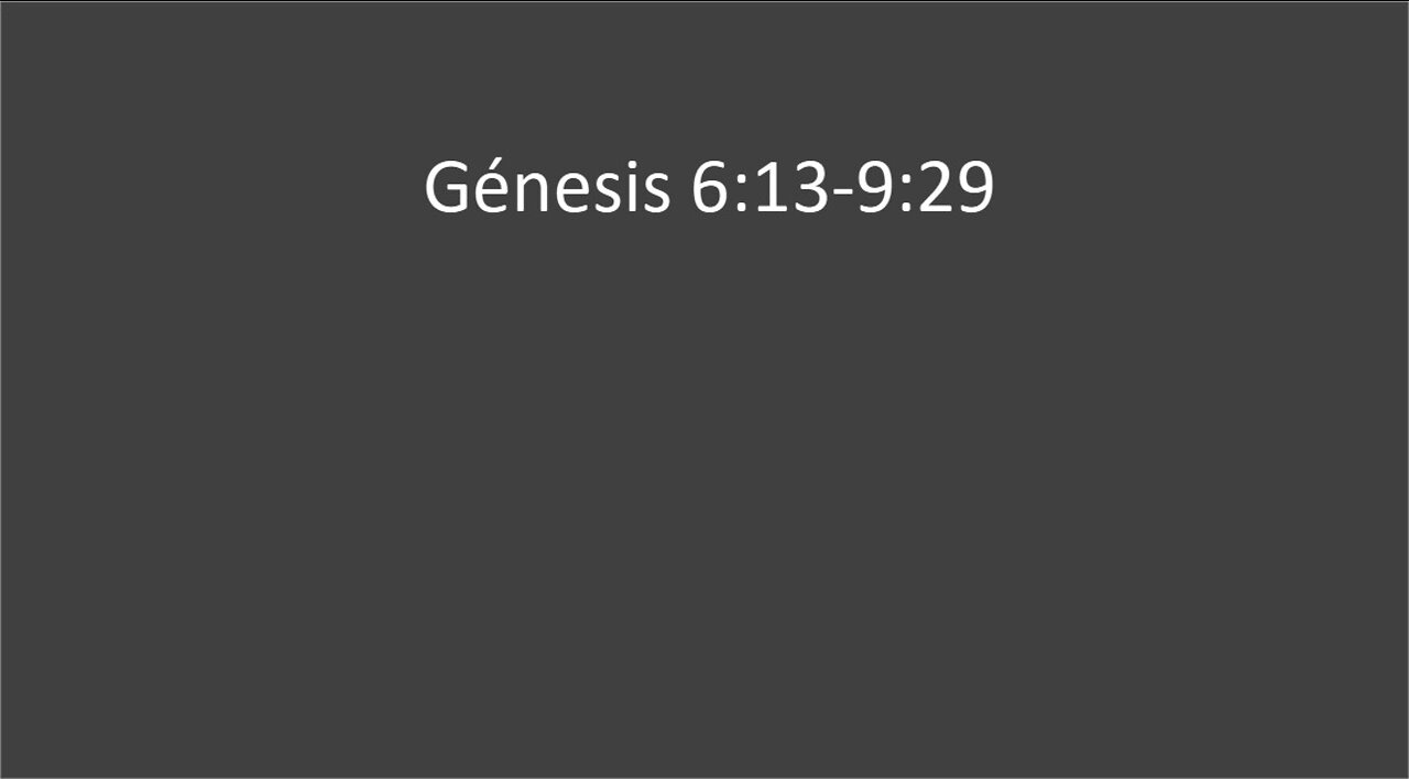 Genesis 6:13-9:29