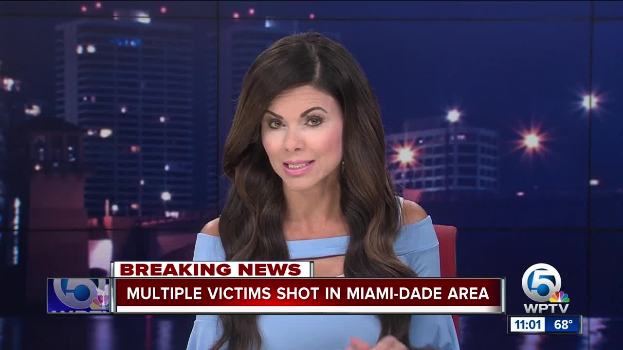 Several victims following shooting in Miami