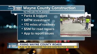 Wayne County to announce construction projects for 2019