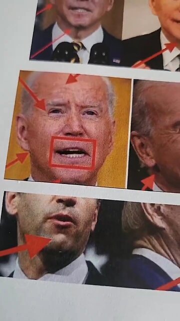 Joe Biden using CIA Mask Technology