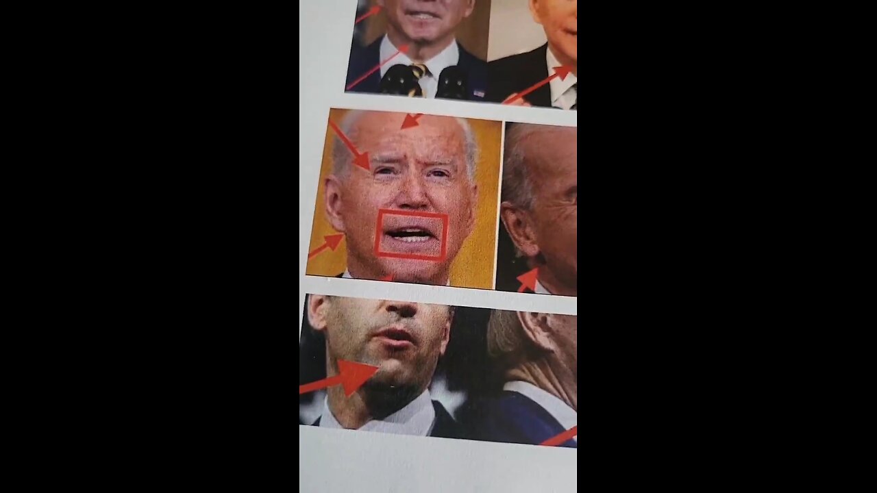 Joe Biden using CIA Mask Technology