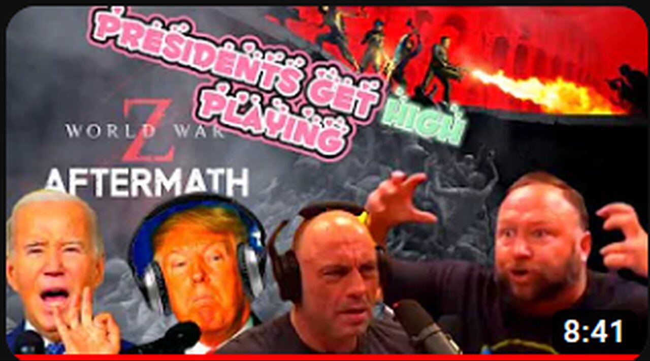 Presidents & Joe Rogan Get HIGH Playing World War Z