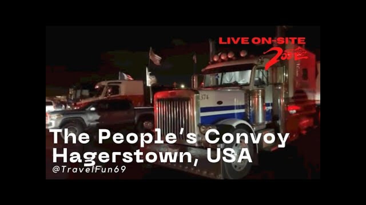 The People's Convoy (Hagerstown, USA) March 9