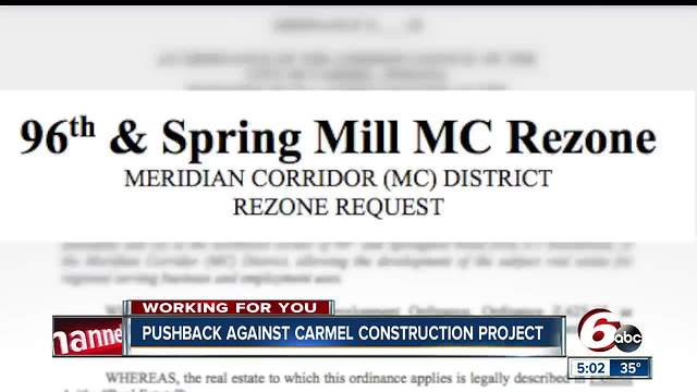 Residents push back against $1B healthcare facility planned for Meridian Street corridor in Carmel