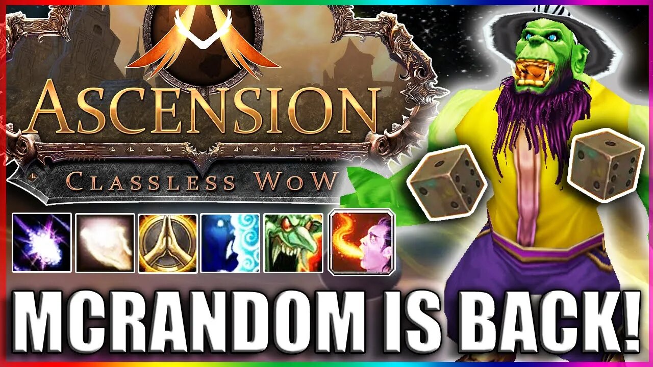 NEW ACCOUNT, ALL RANDOM, LETS GO! - Random WoW - Project Ascension S7 | PvProgression, 1-60 |