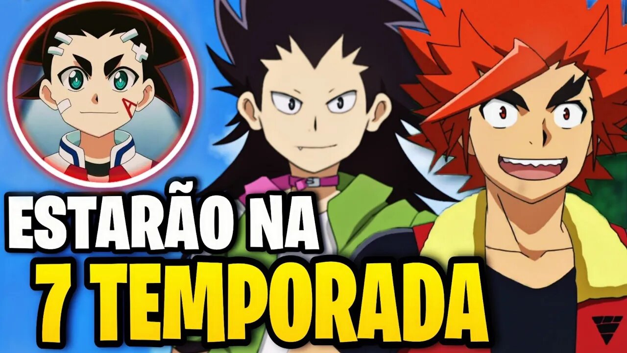 CONFIRMADO! AIGER, KEN E XANDER NA 7 TEMPORADA (beyblade burst quad strike)