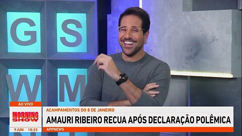 Amauri Ribeiro recua após declaração polêmica e diz: “não seria idiota”