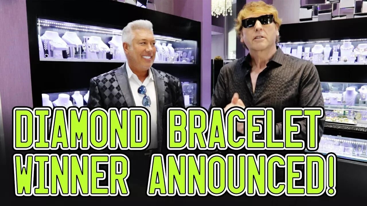 $10,000 Diamond Bracelet Giveaway Winner ANNOUNCED!