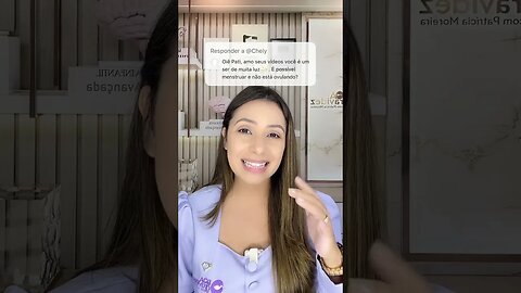 É possível menstruar e não estar ovulando?