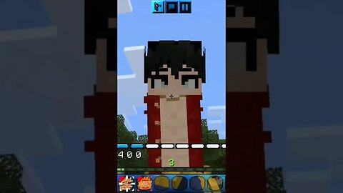 One Piece no universo do minecraft😱😱#viral #minecraft #shorts