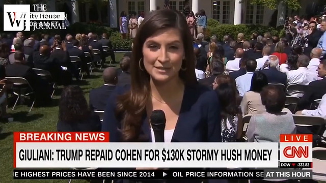 CNN Reporter Disrupts White House Prayer Event With Stormy Daniels Segment