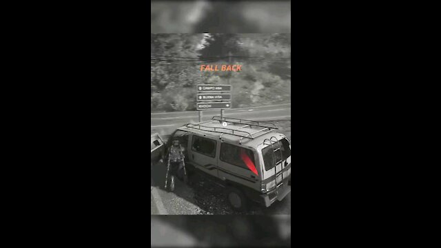 I'm just gonna ignore all the gun shots and kidnap this man in broad daylight..