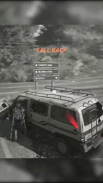 I'm just gonna ignore all the gun shots and kidnap this man in broad daylight..