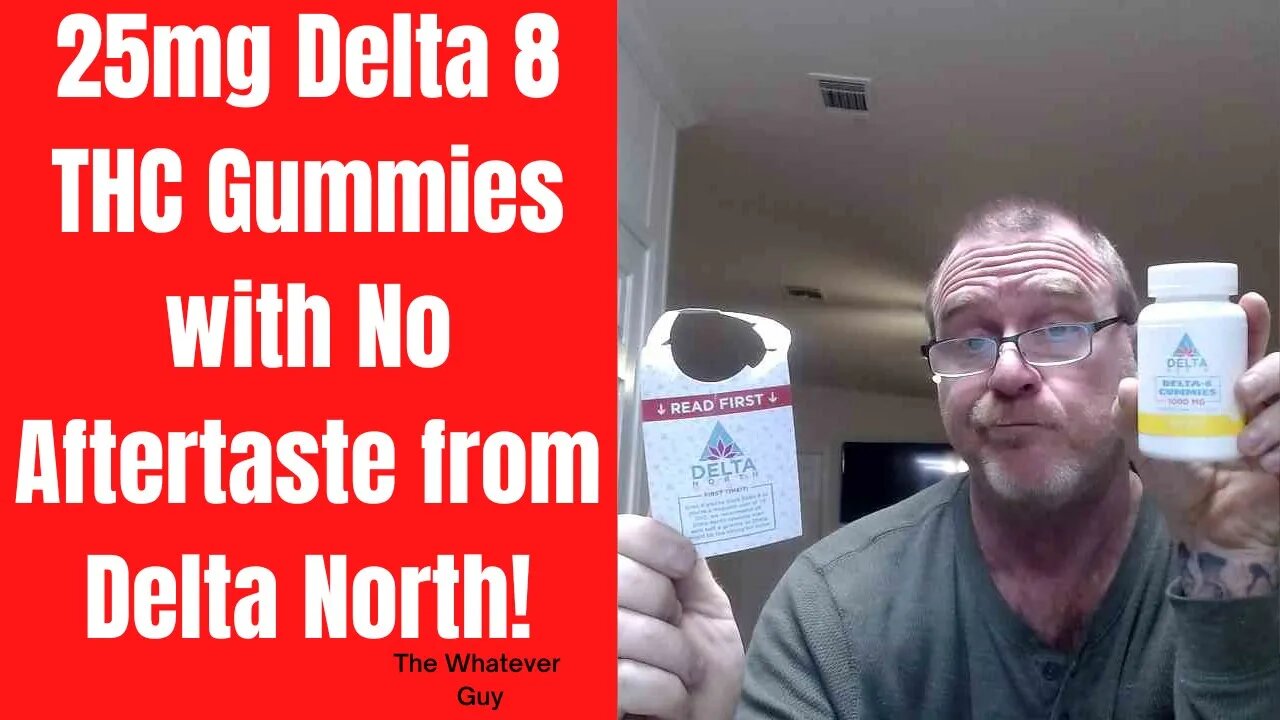 25mg Delta 8 THC Gummies with No Aftertaste from Delta North!