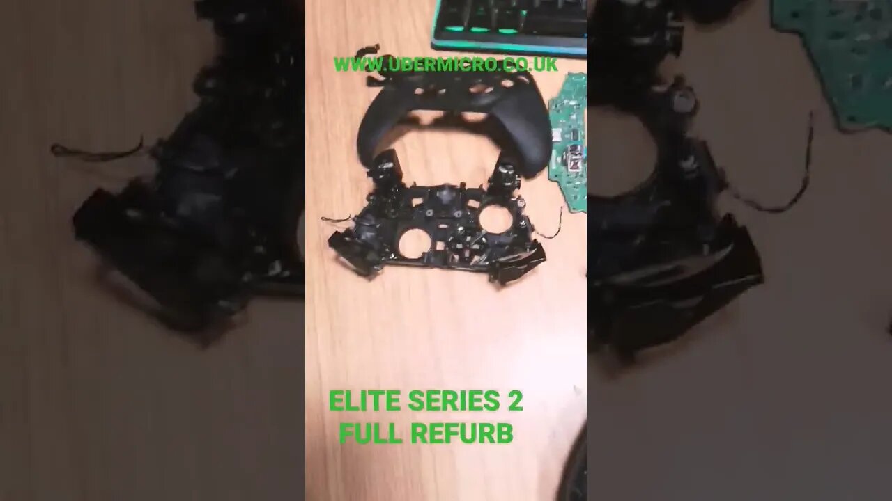 XBOX Elite Series 2 Full Case Swap and Repair #shorts