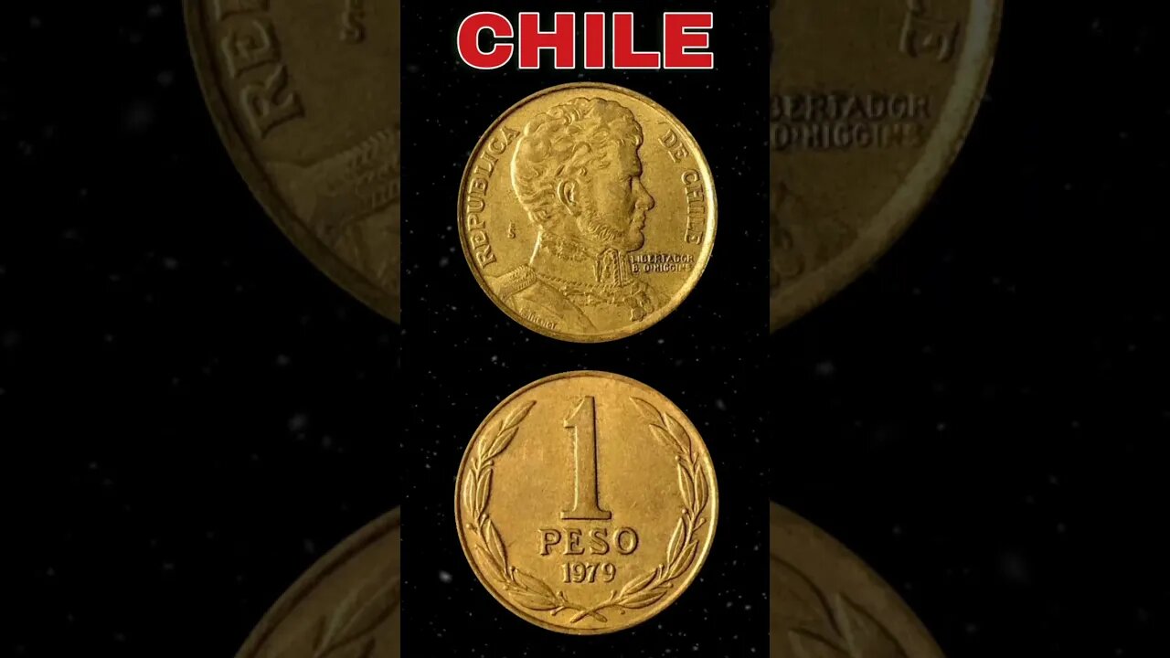 Chile 1 Peso 1979. #shorts #coinnotesz #viral