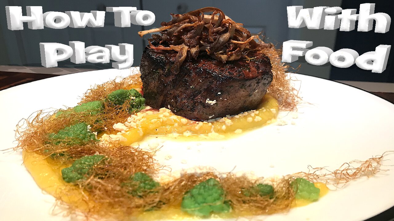 Sous Vide Filet Mignon | Romanesco | Squash Puree Recipe | How to use Tapioca Maltodextrin