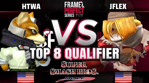 FPS6 Online - htwa (Fox) vs. CG | Jflex (Sheik) - Smash Melee Top 8 Qualifier