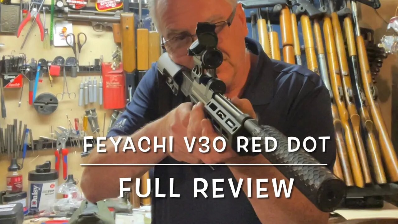 Feyachi V30 2 moa red dot Full review and plinking